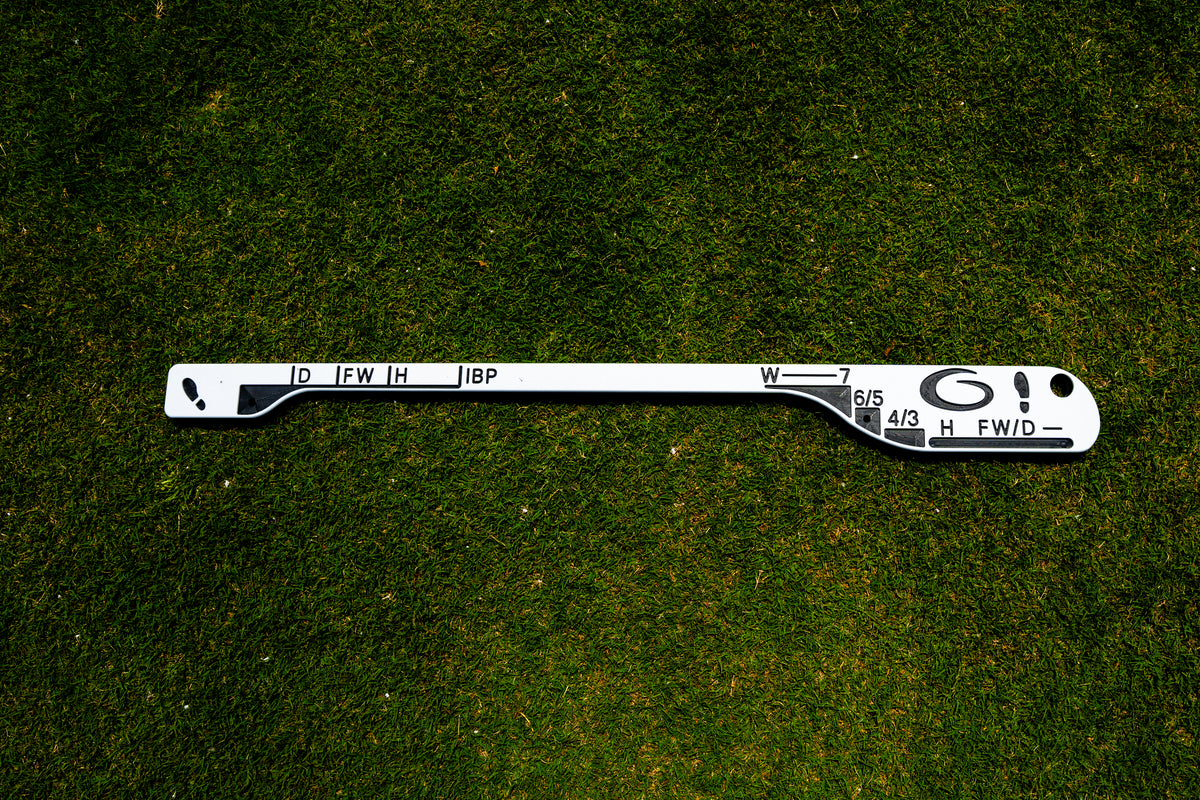 Alignment & Ball Position Trainer – Single Plane - Graves Golf